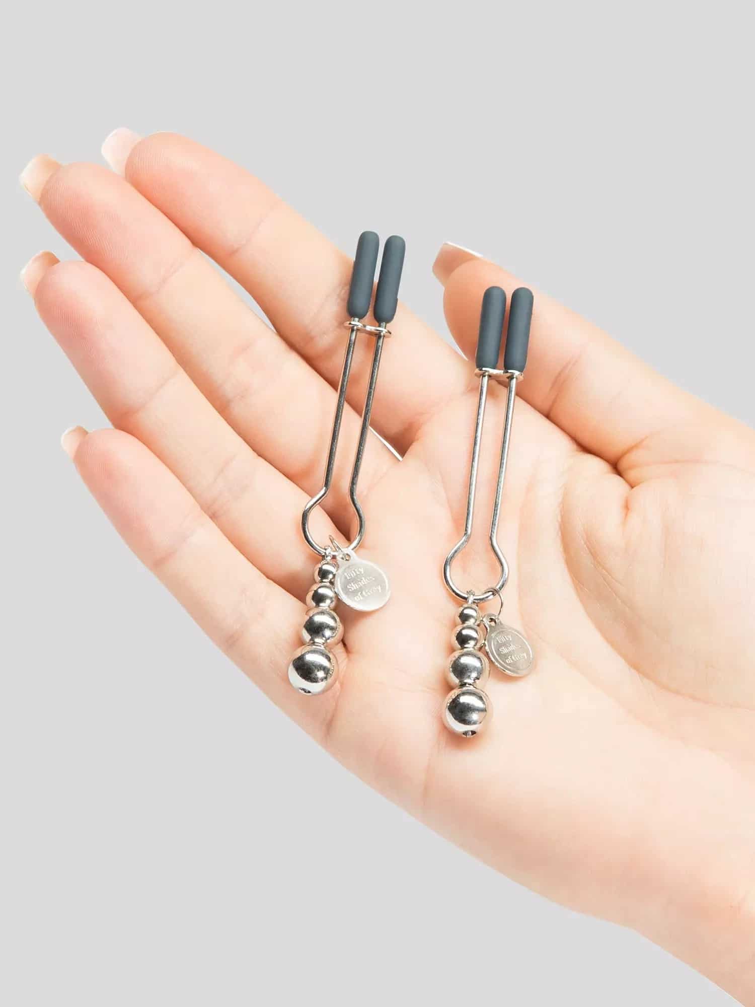 Fifty Shades of Grey The Pinch Adjustable Nipple Clamps. Slide 14