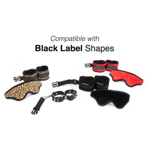 Liberator Black Label Wedge with Wrist Cuffs, Blindfold and Tethers . Slide 4