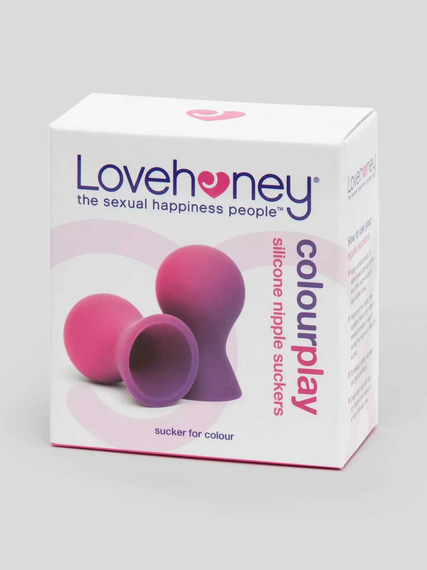 Product Lovehoney Colorplay Color-Changing Silicone Nipple Suckers