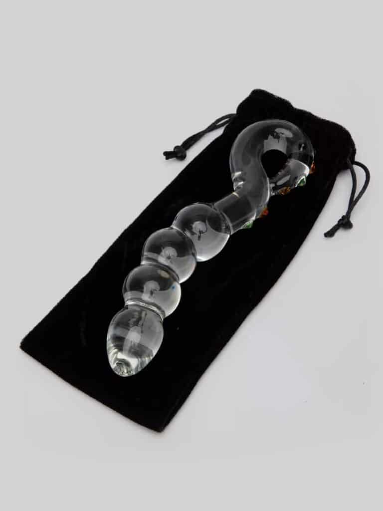 Lovehoney Sensual Glass Curved Beaded Dildo Review