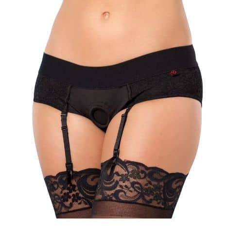 Lovehoney Unisex Crotchless Open-Back Harness Panties - Choose Your Own Harness