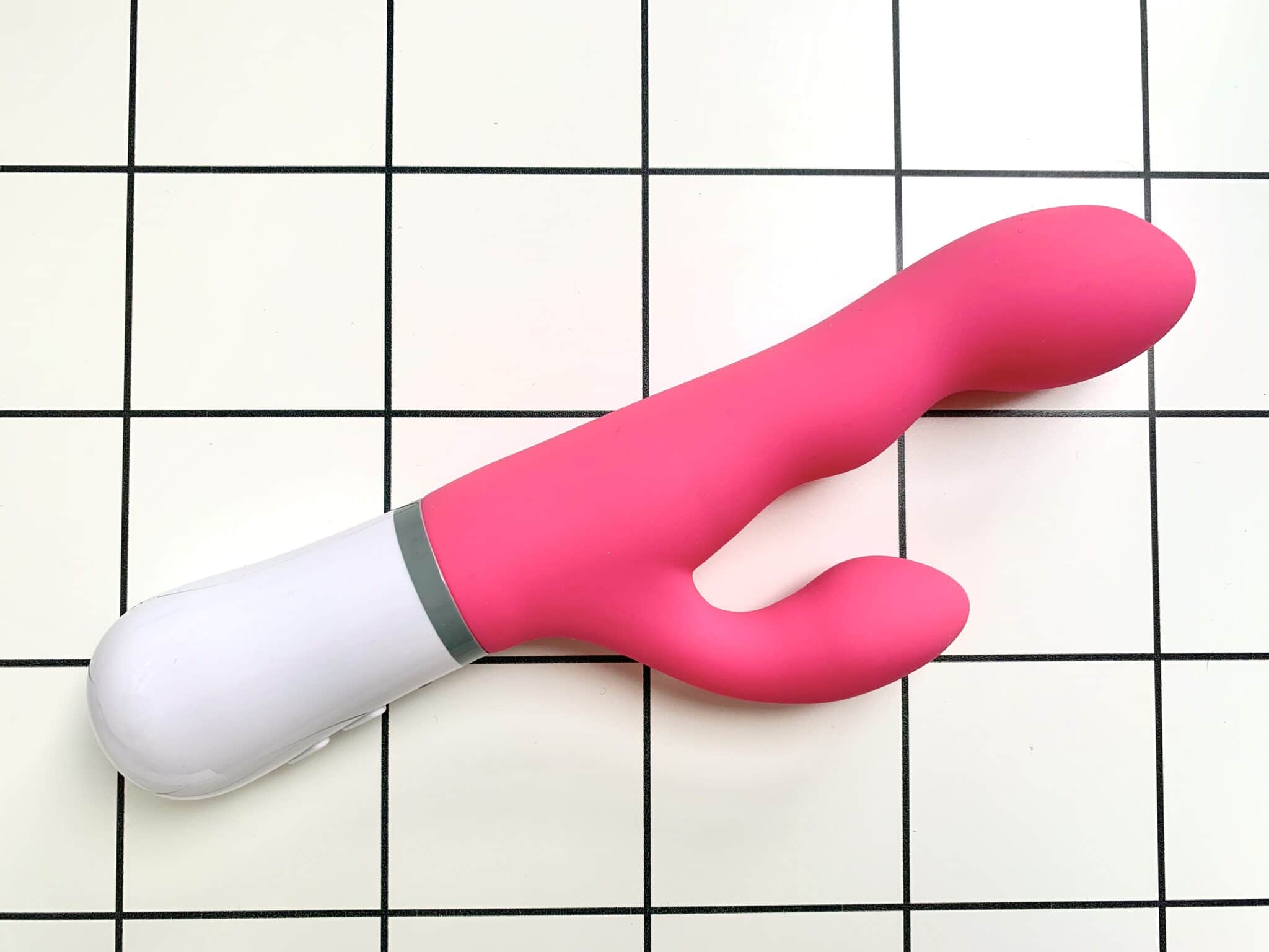 Lovense Nora App Controlled Rechargeable Rotating Rabbit Vibrator. Slide 4
