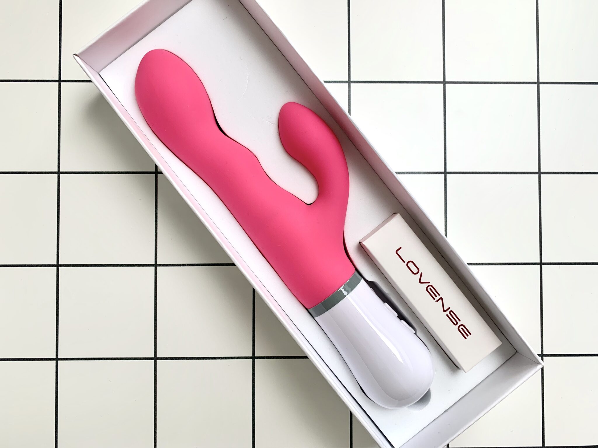 Lovense Nora App Controlled Rechargeable Rotating Rabbit Vibrator. Slide 6