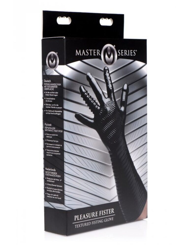 Master Series Pleasure Fister Textured Fisting Glove - Get a Hand in the Action