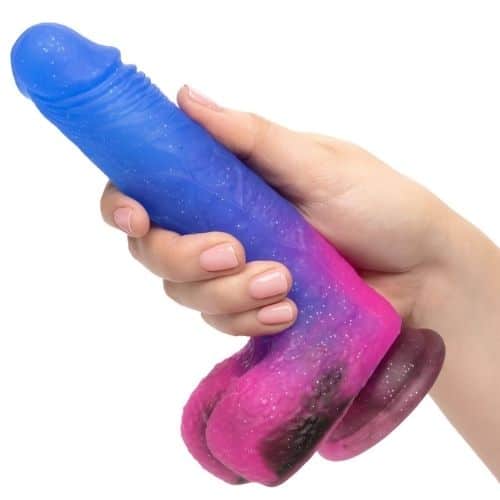 Product Naughty Bits Ombre Hombre Vibrating Dildo
