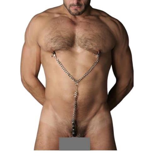 Nipple Clamps and Cock Ring Set - For the Adventurous Types...