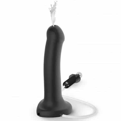 Squirting Silicone Strap-On Dildo