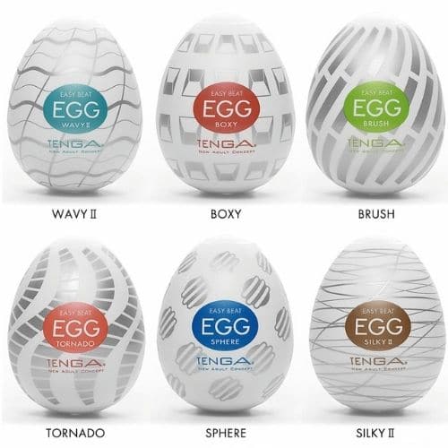 Tenga Egg Easy Beat Six Pack New Standard Edition . Slide 3