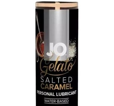 System JO Gelato Salted Caramel Flavored Lubricant. Slide 2