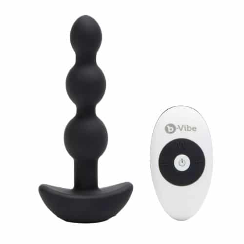 b-Vibe Triplet Rechargeable Remote Control Vibrating Anal Beads 1
