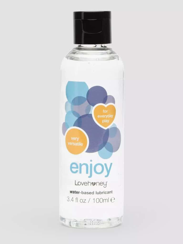 Lovehoney Enjoy Water-Based Lubricant 3.4 fl oz - Best fleshlight lube