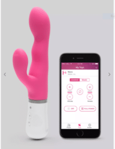 Sybian alternative; Nora App controlled rechargeable rotating rabbit by Lovesense