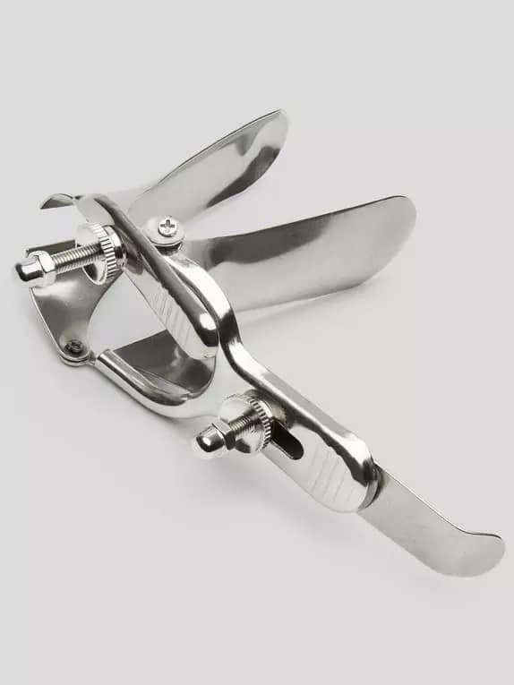 Bondage Boutique Steel Vaginal Speculum. Speculums are also an extreme type of BDSM toy.