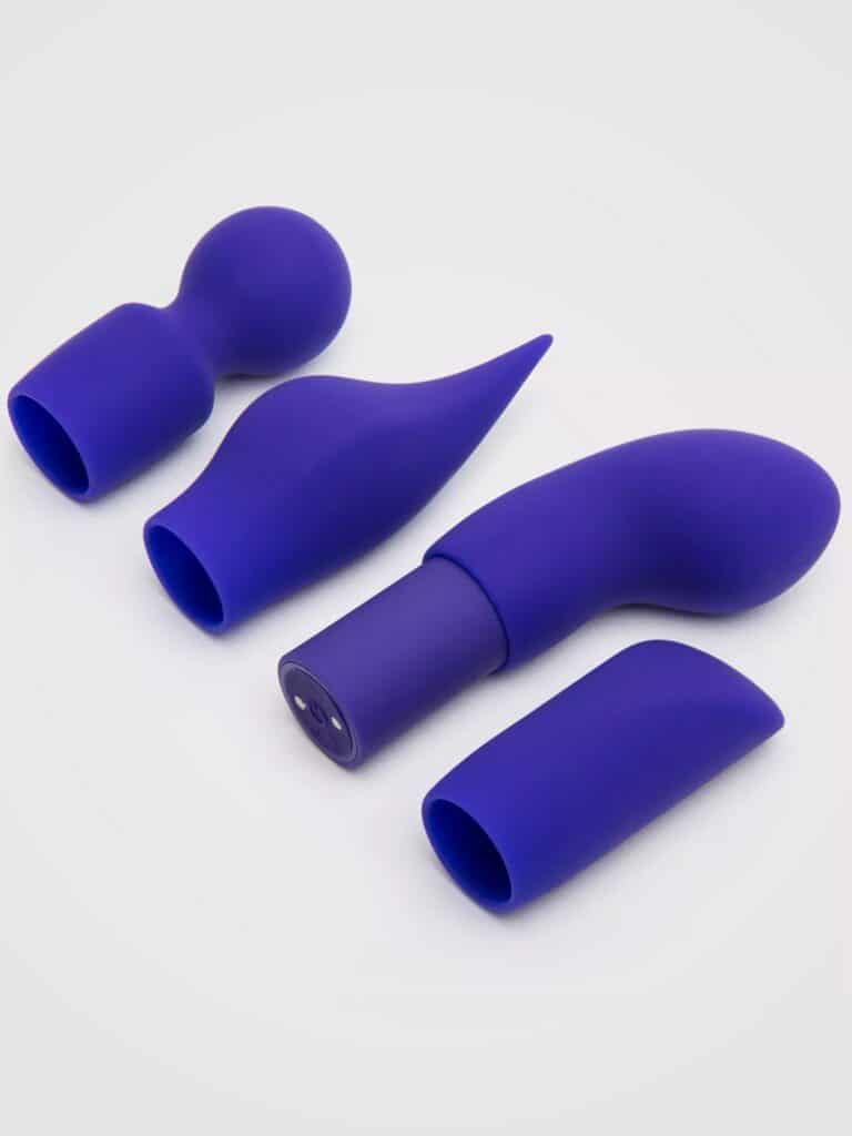 Lovehoney Bullet Vibrator and Sleeve Set (5 Piece) - Add Extra Features to Your Bullet