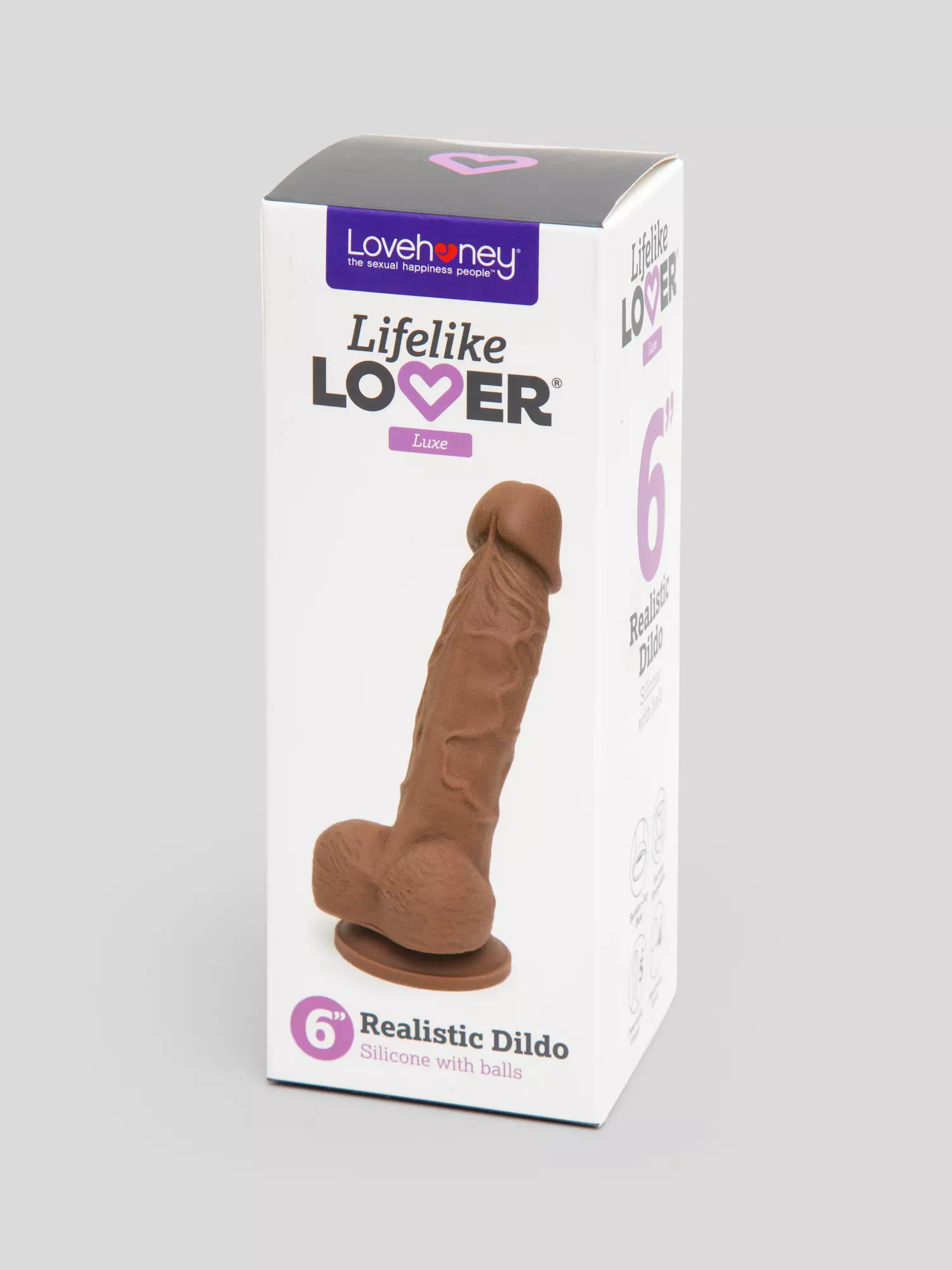Lifelike Lover Luxe Realistic Silicone Dildo. Slide 6