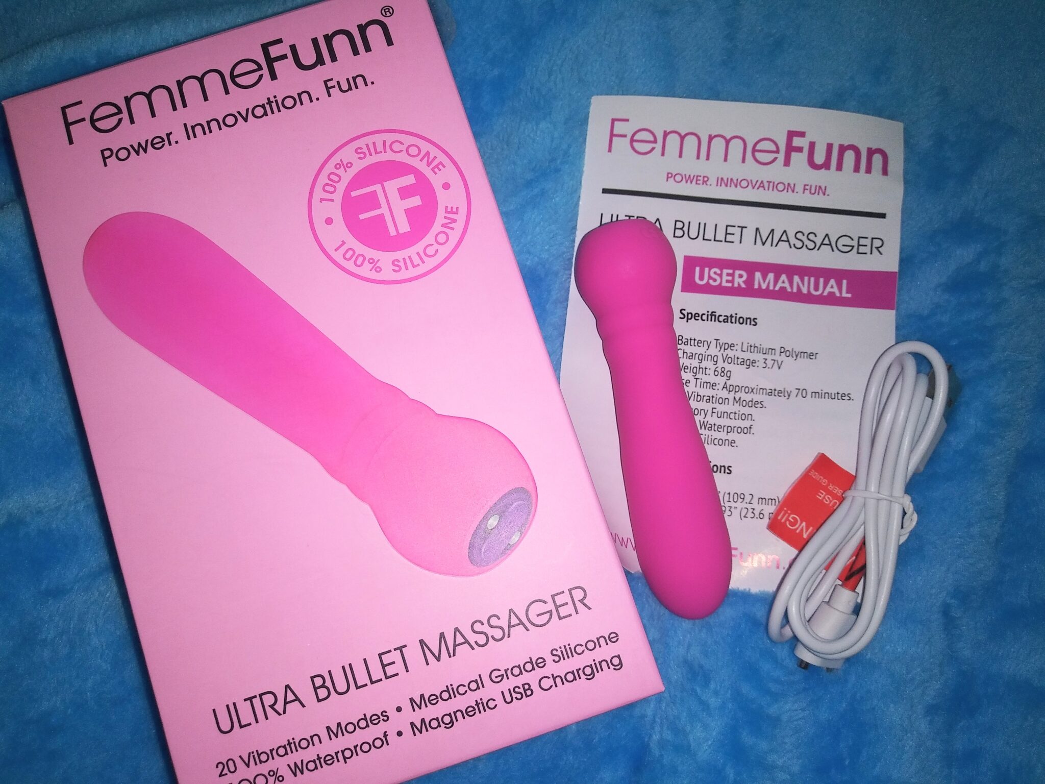 Specifications and features FemmeFunn Ultra Bullet Massager