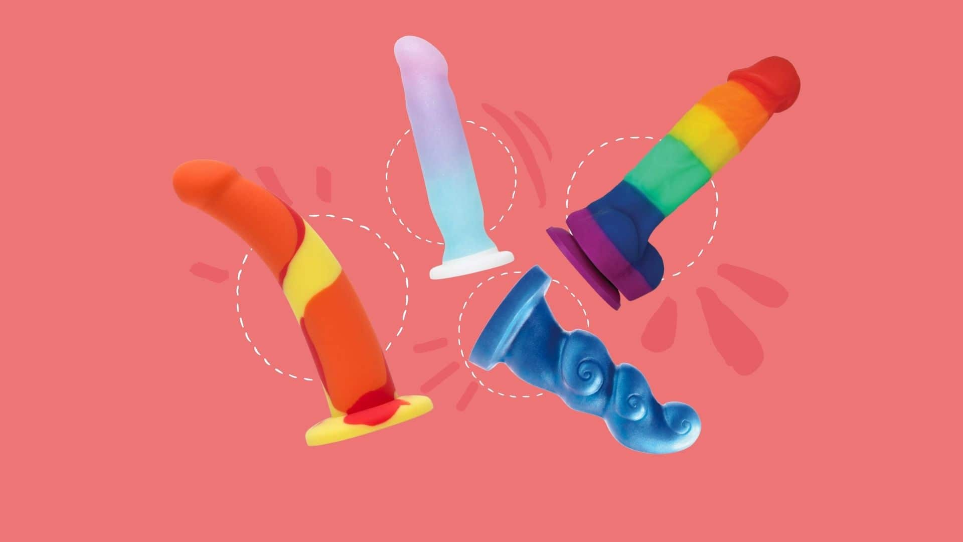 The 18 Best Colorful Dildos to Rock Your Rainbow