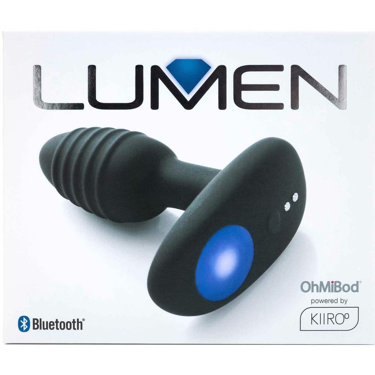 Kiiroo OhMiBod Lumen Silicone Rechargeable App Enabled Butt Plug. Slide 8