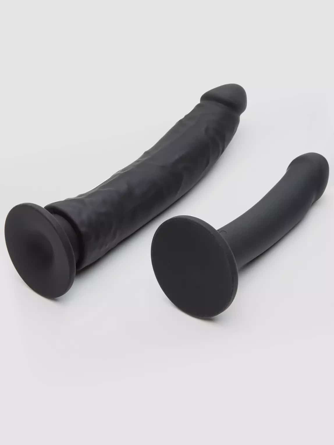 Lovehoney Deluxe Strap-On Harness Kit with 2 Silicone Dildos. Slide 4