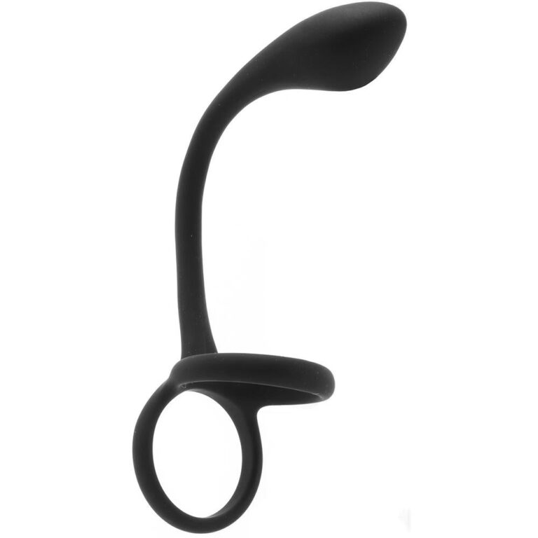 My Cock Ring With Butt Plug in Black			 			 Review