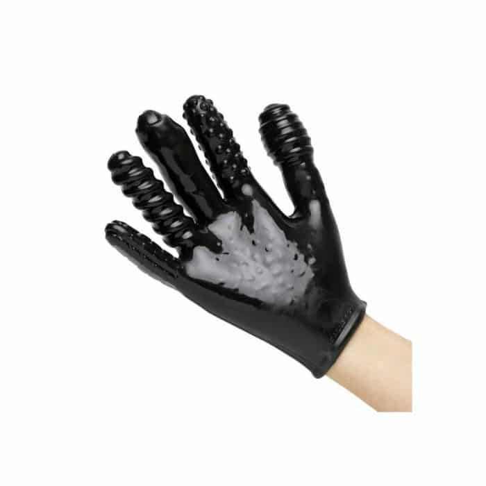 OxBalls Finger Fuck Textured Glove - More Finger Fun With Textured Fingers