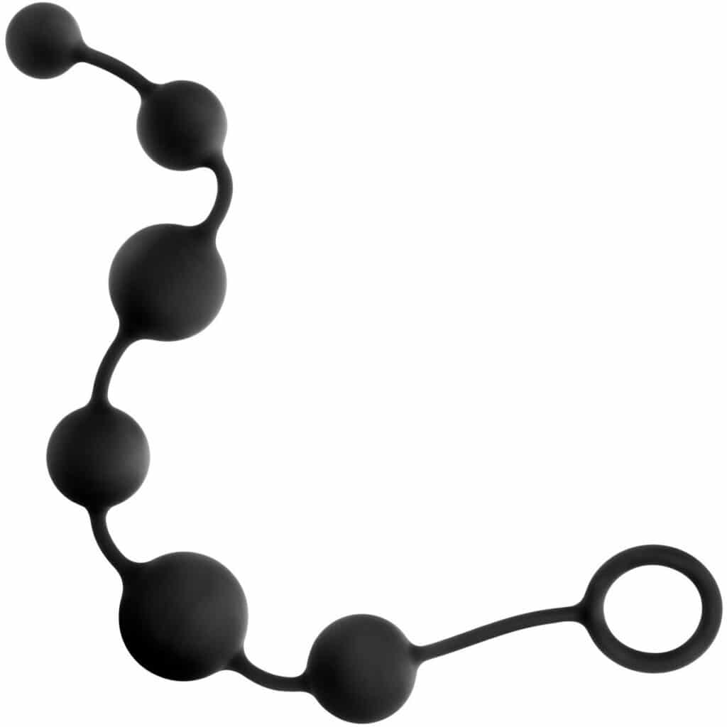 PERFORMANCE 16 INCH SILICONE ANAL BEADS BY BLUSH NOVELTIES - BLACK 3
