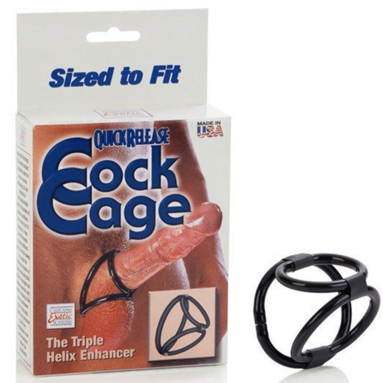 Quick Release Cock Cage. Slide 2