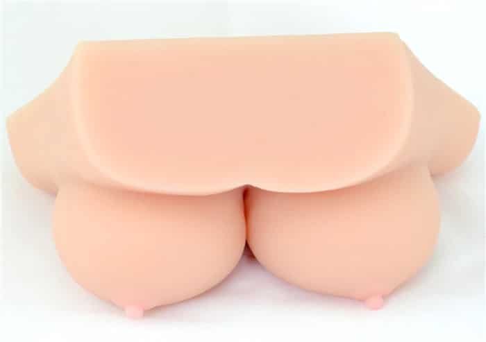 Realistic Silicone Breast Sex Toy. Slide 4