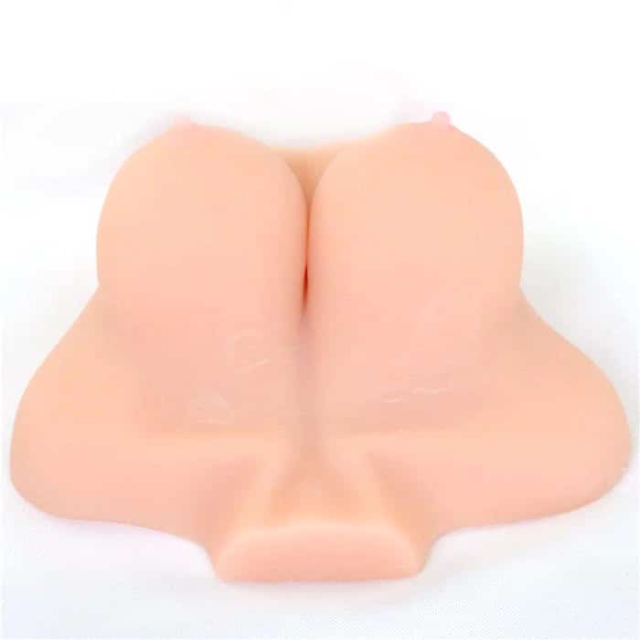 Realistic Silicone Breast Sex Toy. Slide 2