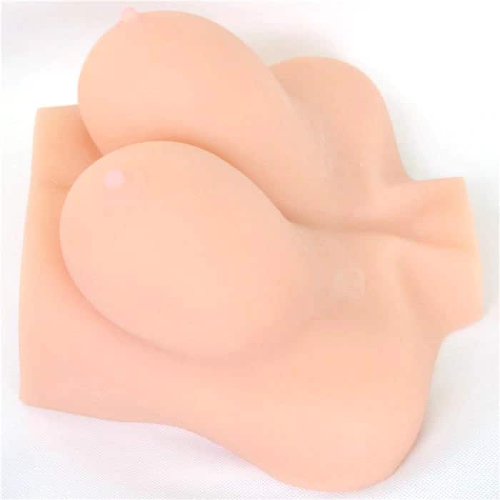 Realistic Silicone Breast Sex Toy. Slide 5