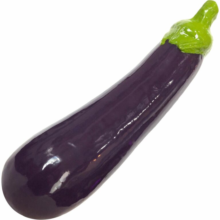 Eggplant Silicone Dildo By SelfDelve - Get Creative With Your Non-Phallic "Food" Dildos