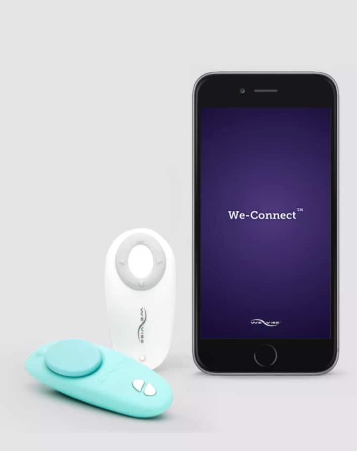 We-Vibe Moxie App and Remote Controlled Wearable Clitoral Panty Vibrator