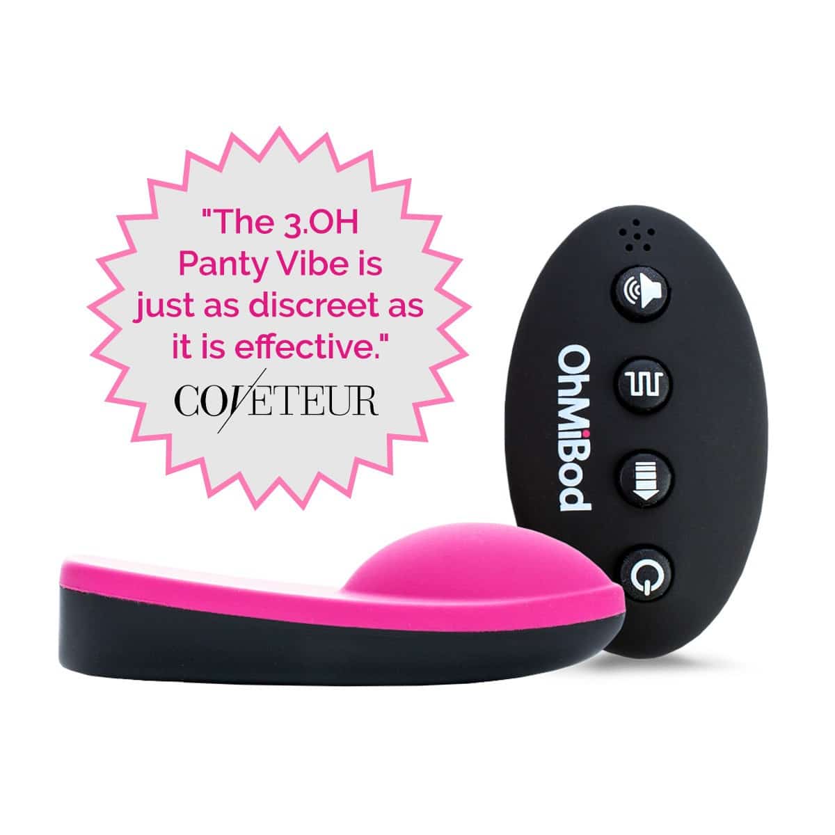 OhMiBod Club Vibe 3.Oh Panty Vibe - Wearable Remote Vibrator. Slide 4