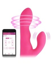 Lovense Nora App Controlled Rechargeable Rotating Rabbit Vibrator. Slide 20