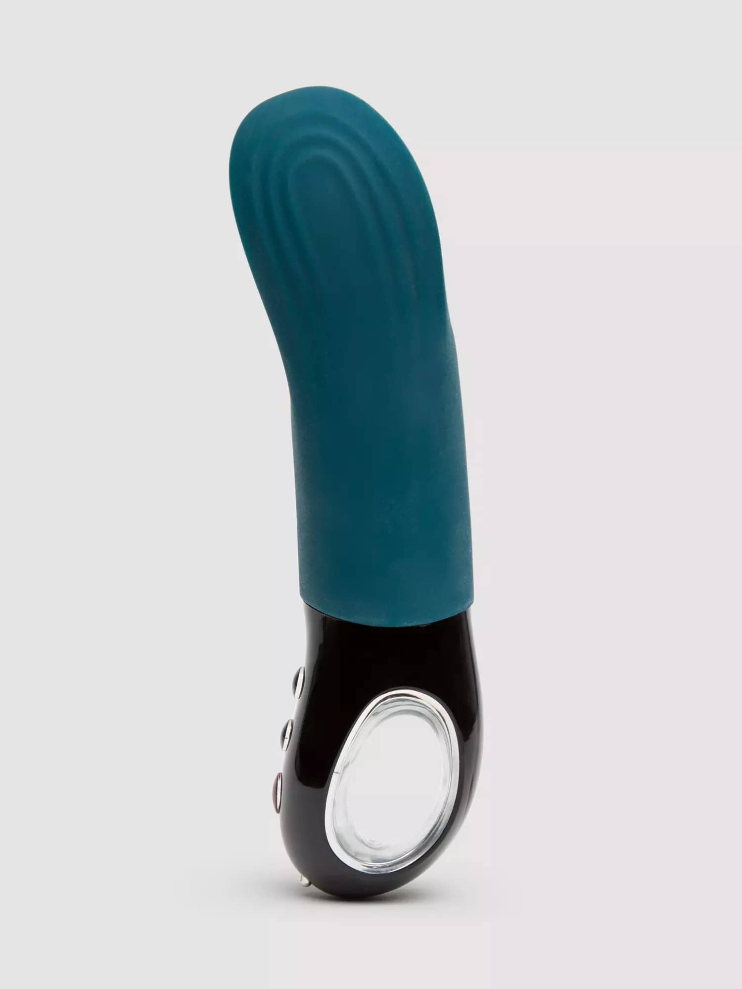 Fun Factory Manta Rechargeable Blue Vibrating Male Stroker. Slide 12
