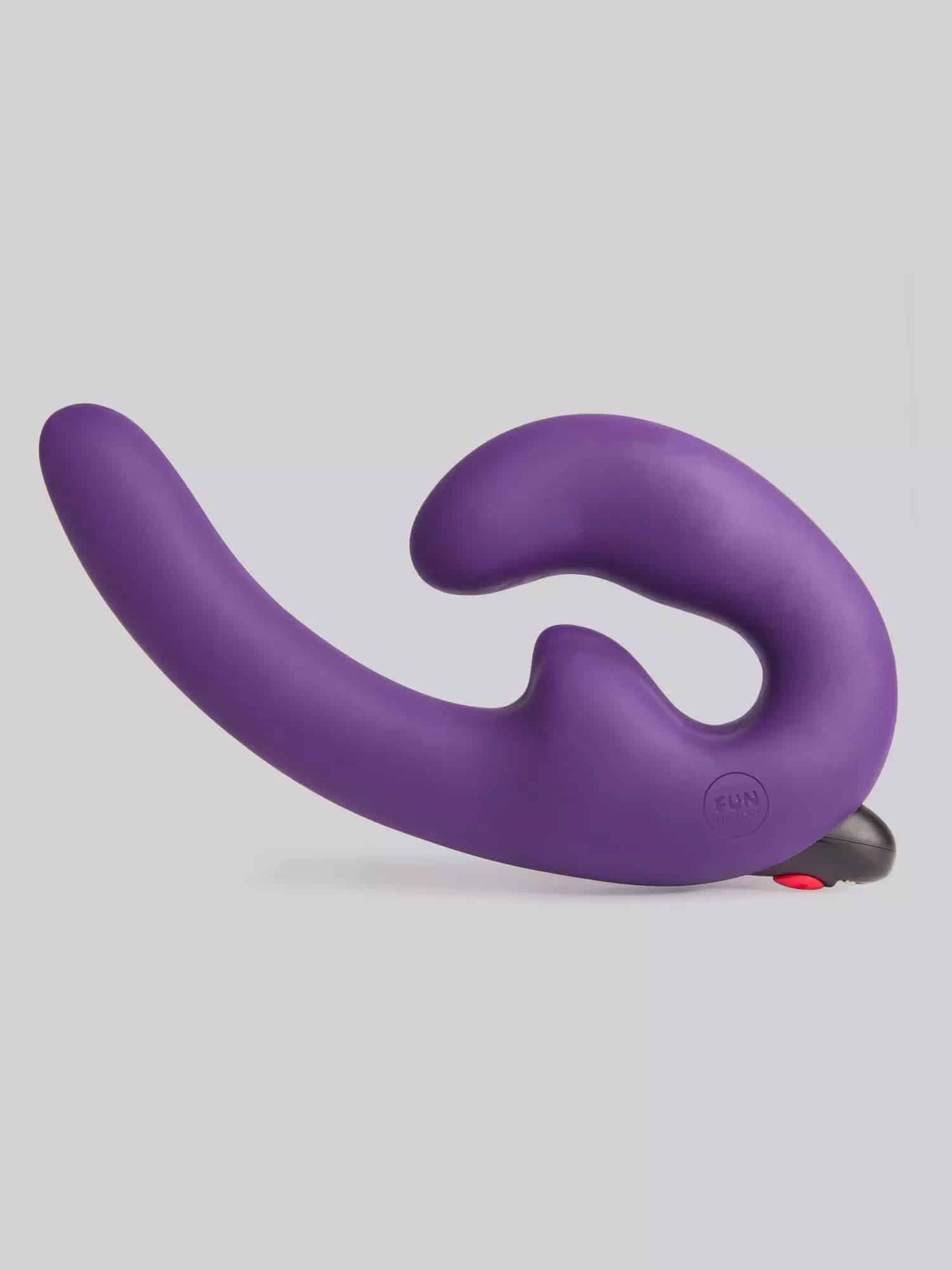 Fun Factory ShareVibe Rechargeable Vibrating Strapless Strap-On Dildo. Slide 11