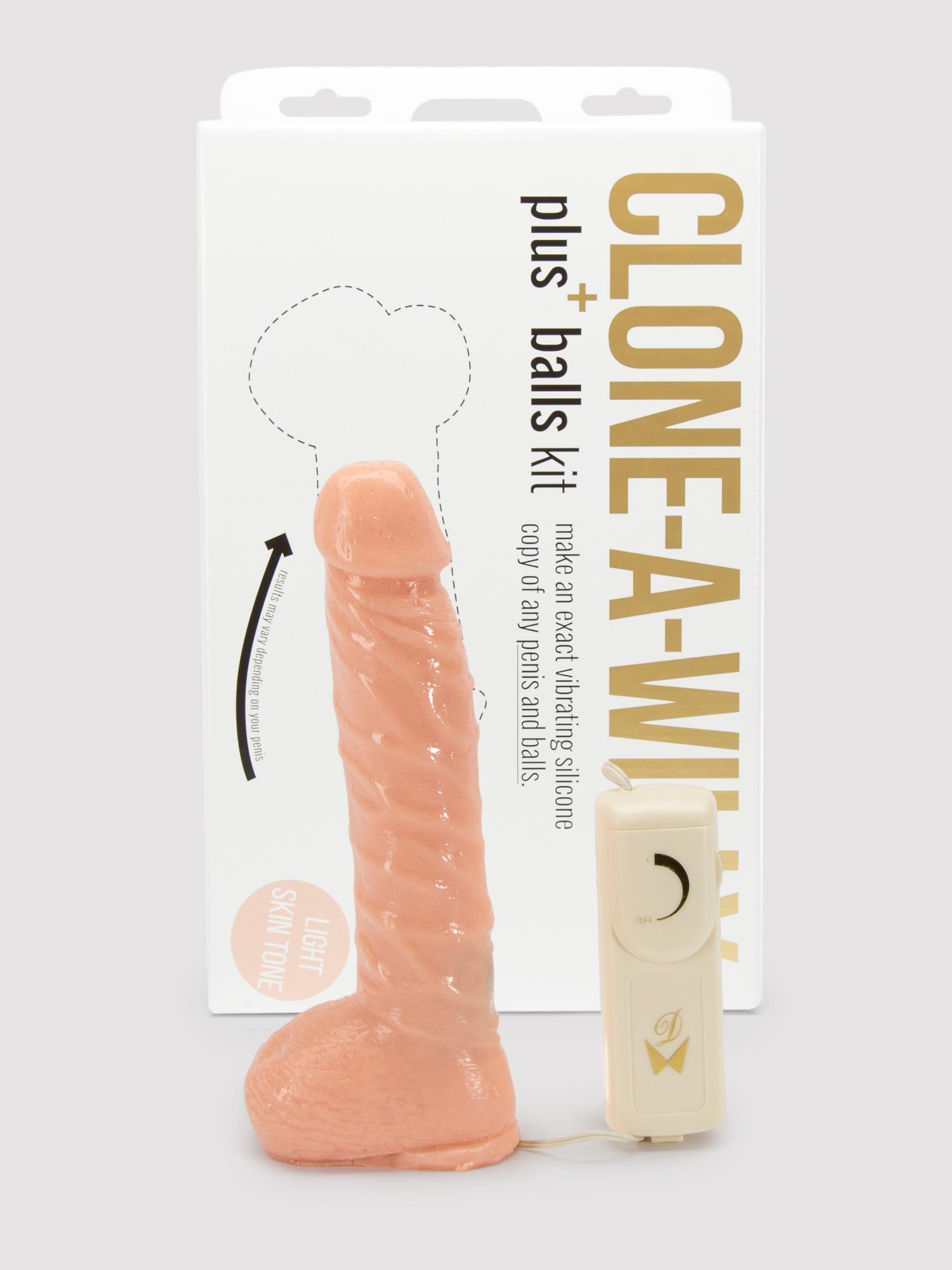Clone-A-Willy and Balls Vibrator Molding Kit. Slide 1