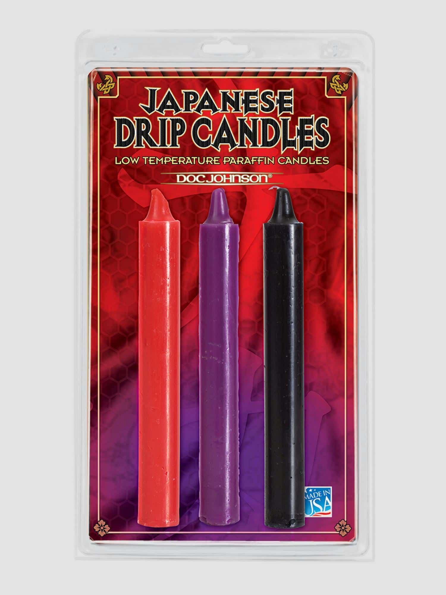 Doc Johnson Japanese Hot Wax Drip Bondage Candles. Slide 2
