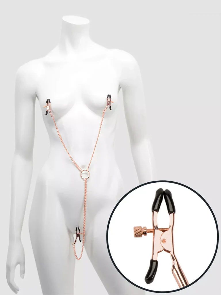 Entice Triple Nipple and Clit Clamps with Chain Review