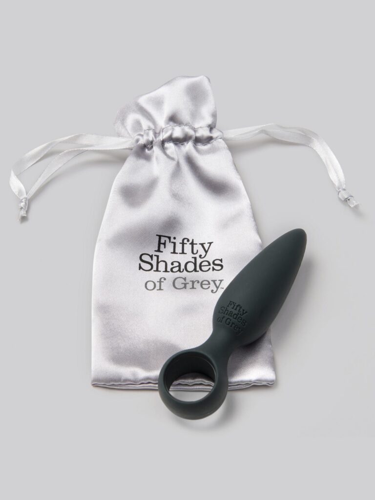 Fifty Shades Silicone Butt Plug - Unintimidating Beginner Anal Toys for Men