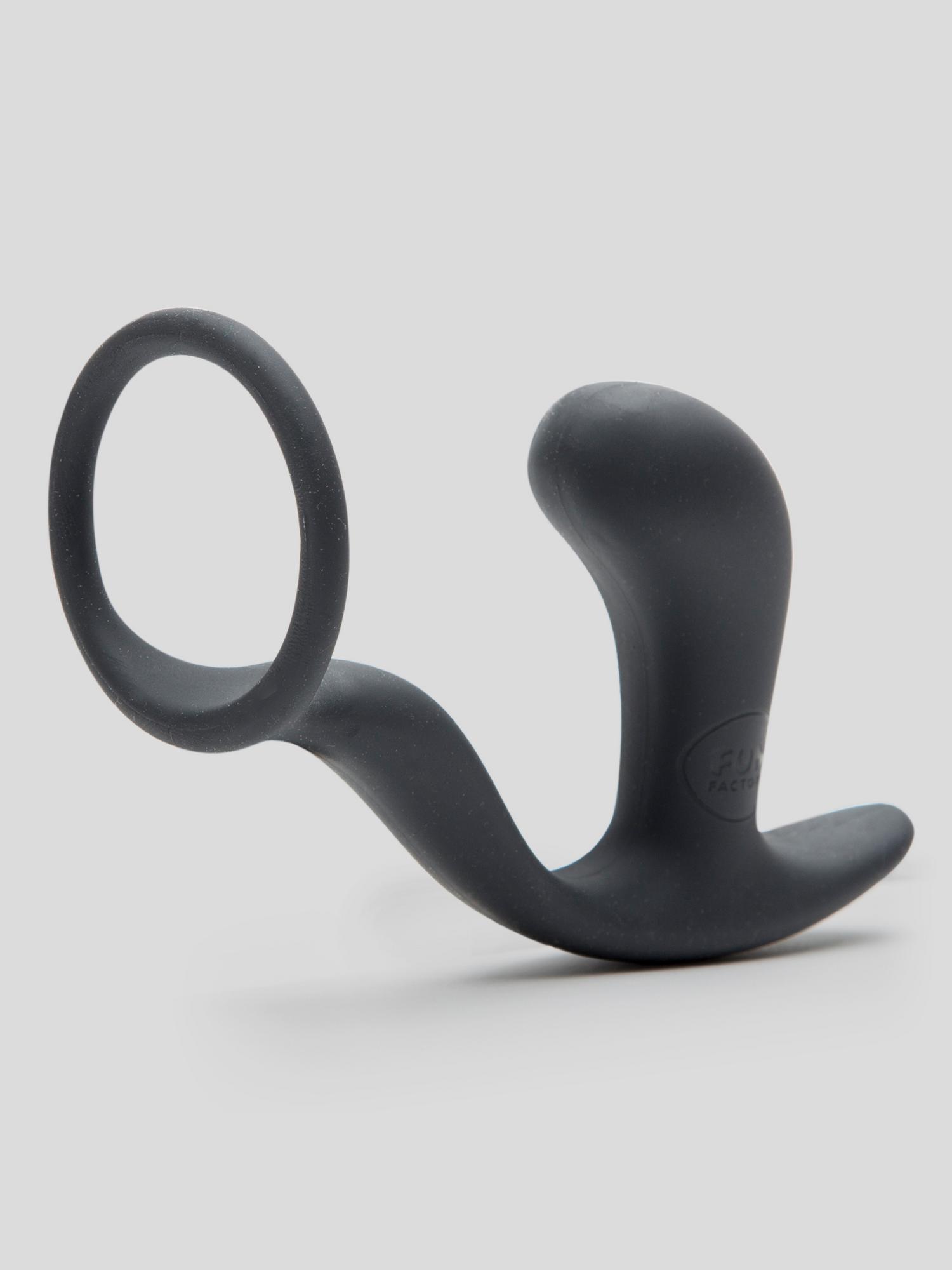 Fun Factory Bootie Ring - Prostate Stimulator with Cock Ring . Slide 3