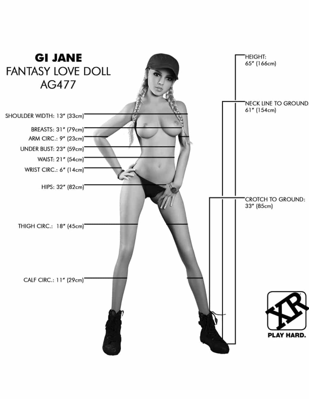 GI Jane Fantasy Love Doll. Slide 8