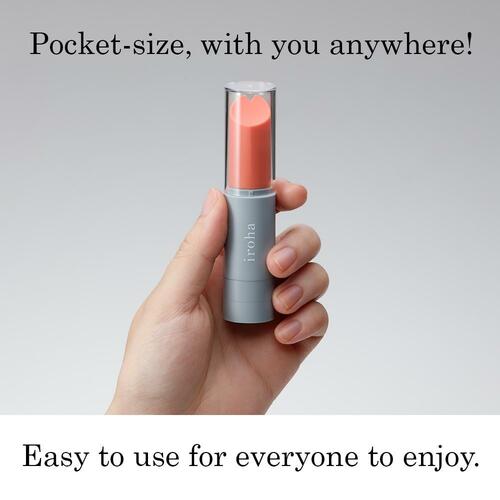 Iroha Stick Silicone Waterproof Lipstick Vibrator . Slide 2