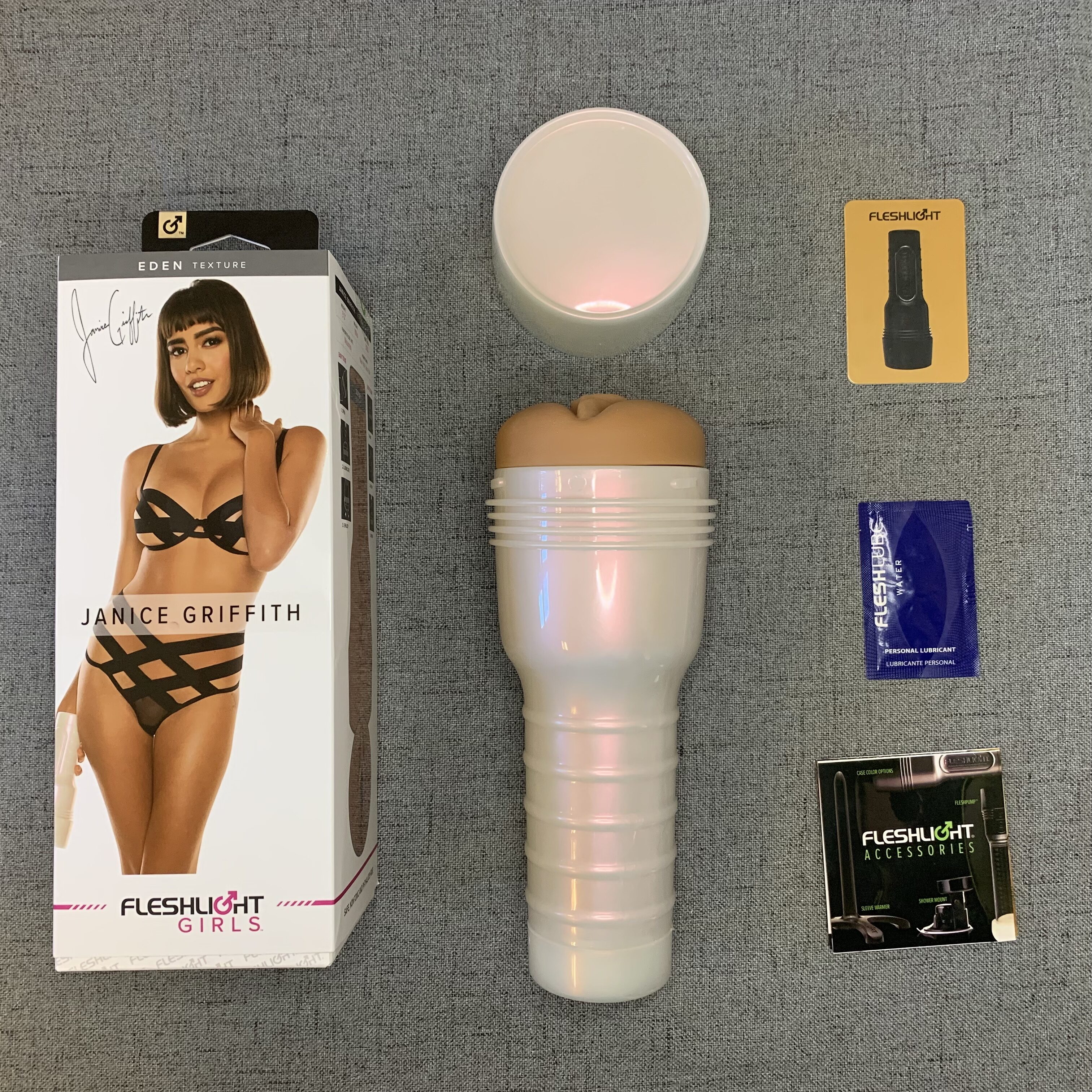 Specifications and features Janice Griffith Fleshlight Eden