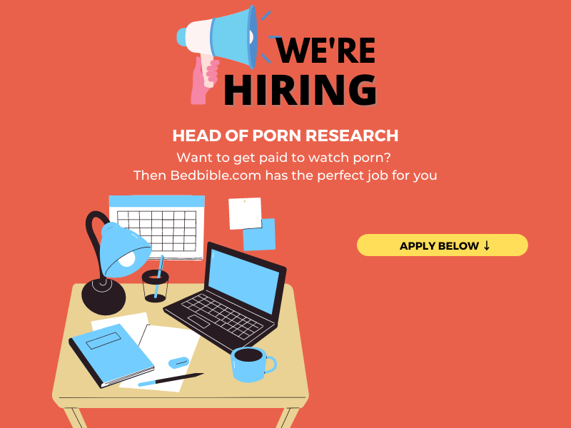 Job advertisement - Head of porn research
