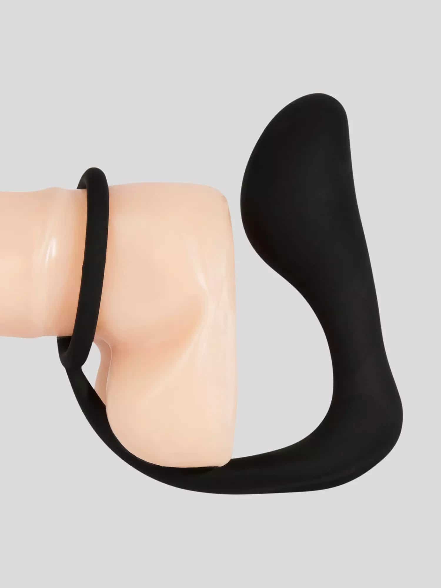 Lynk Plugged Cock Ring Prostate Massager. Slide 15