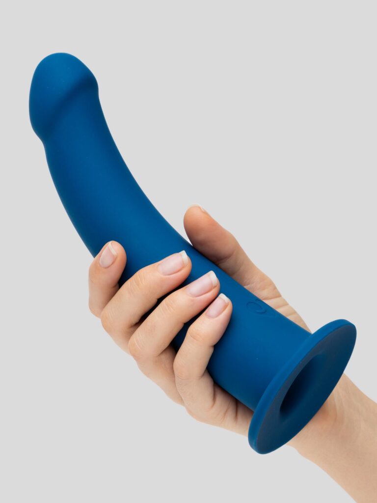 Lovehoney Curved Silicone Suction Cup Dildo 9 Inch - Huge Anal Toys