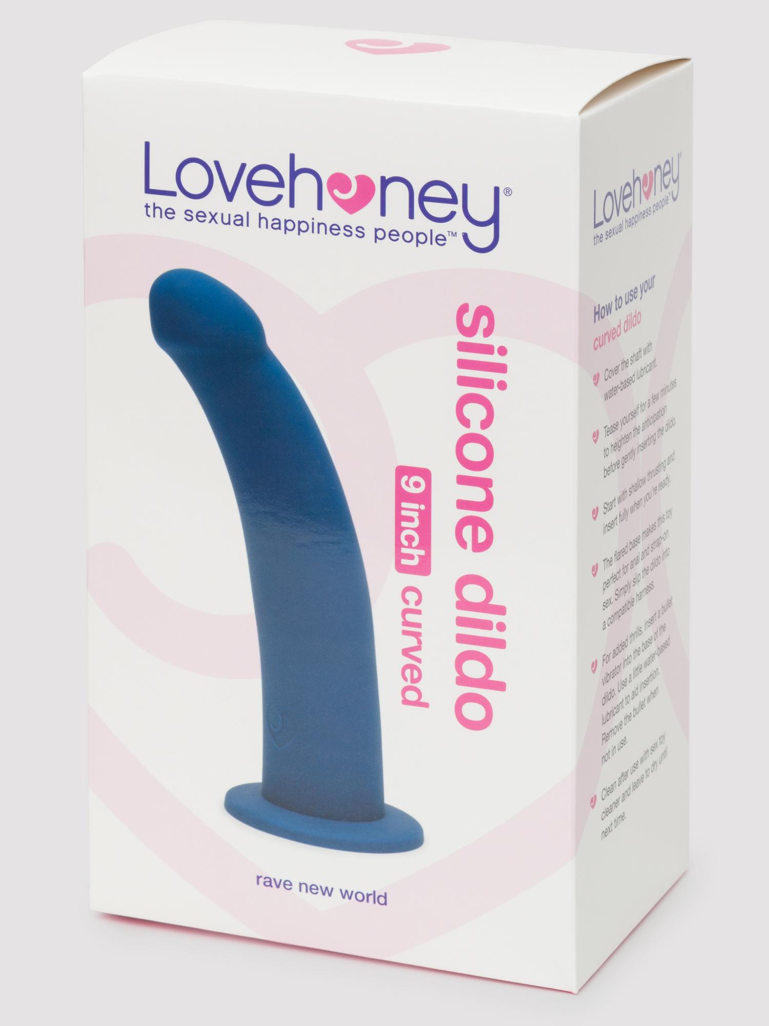 Lovehoney Curved Suction Cup Dildo. Slide 5