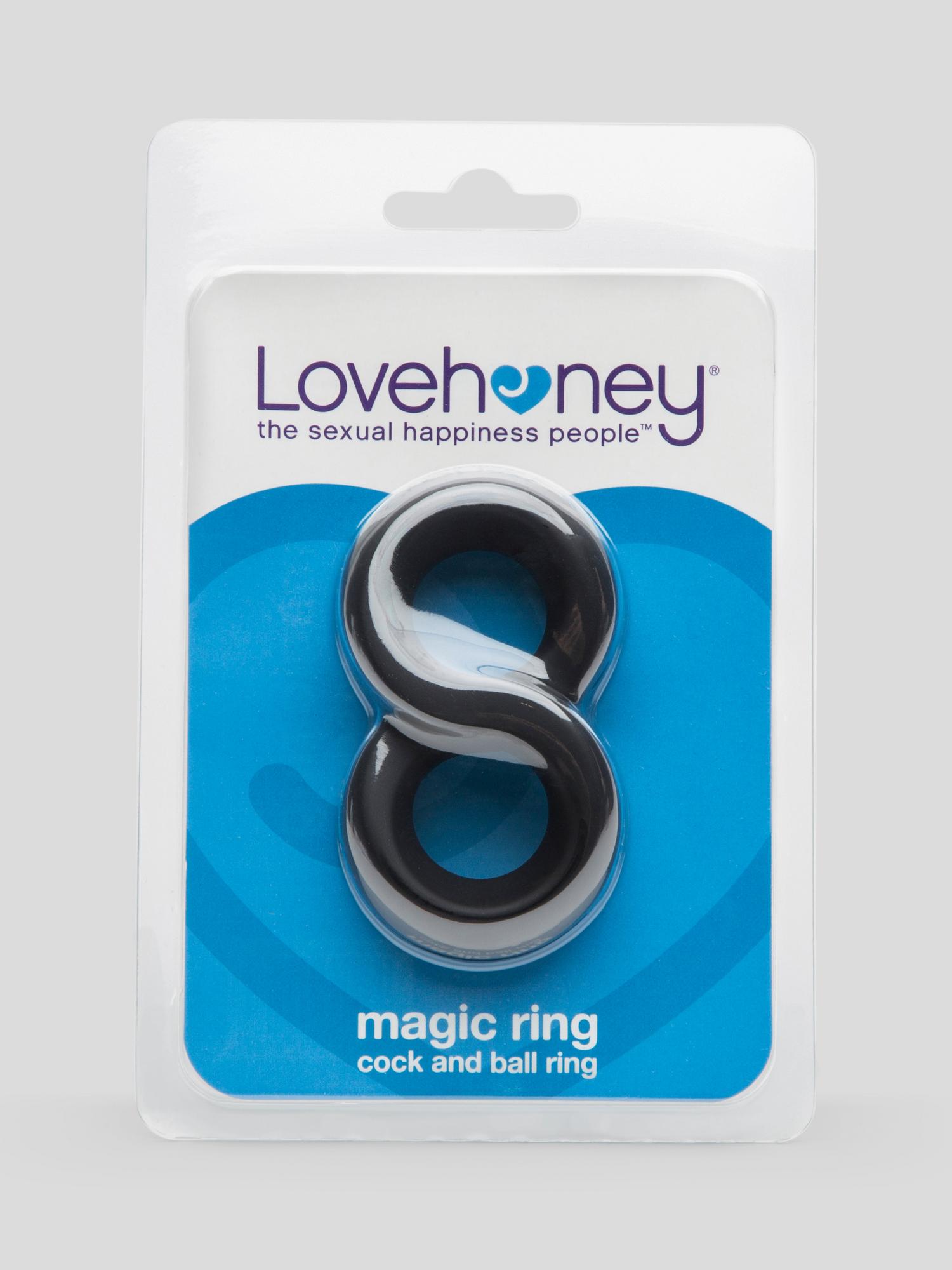 Lovehoney Magic 8 Stretchy Cock and Ball Ring . Slide 6