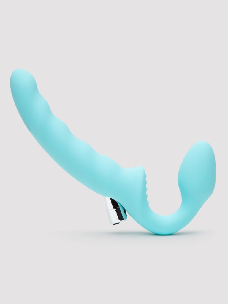 Lovehoney Posable Rechargeable Vibrating Strapless Strap-On  - Vibrating Dildos for Two